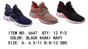 Picture of 6647 NAVY KHAKI BLACK